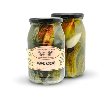 Ogórki kiszone 900 ml