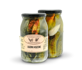 Ogórki kiszone 900 ml