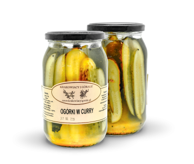 Ogórki w curry 900ml