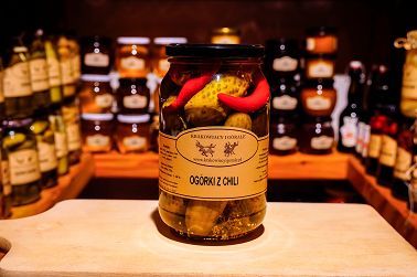 Ogórki z chilli 900 ml