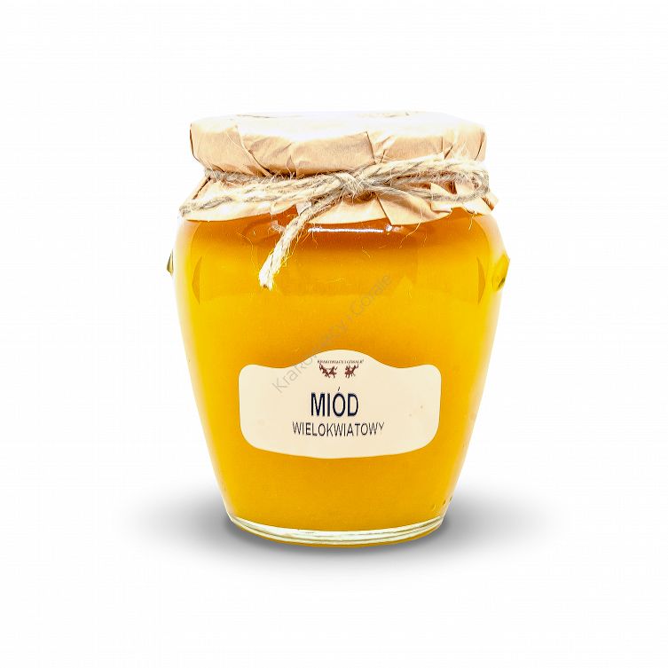 Miód wielokwiatowy - 520 ml