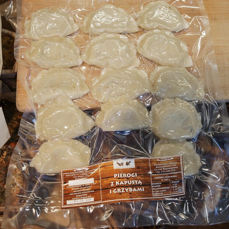Pierogi z kapustą i grzybami